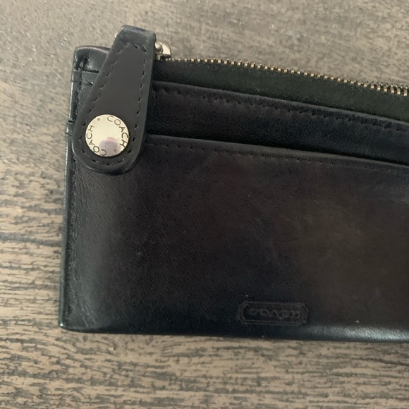 Coach Black Keychain Wallet - Picture 5 of 5